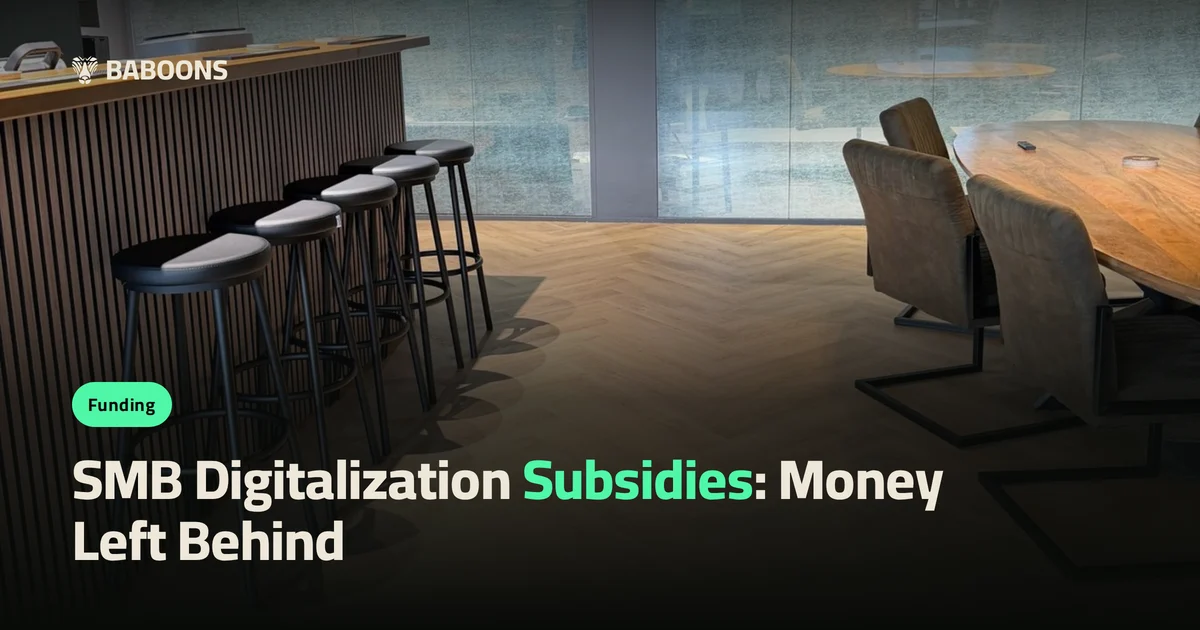 SMB Digitalization Subsidies: Money Left Behind