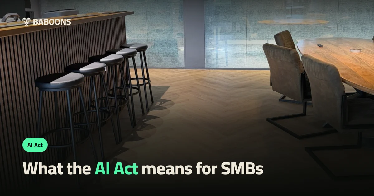 What the AI Act means for SMBs
