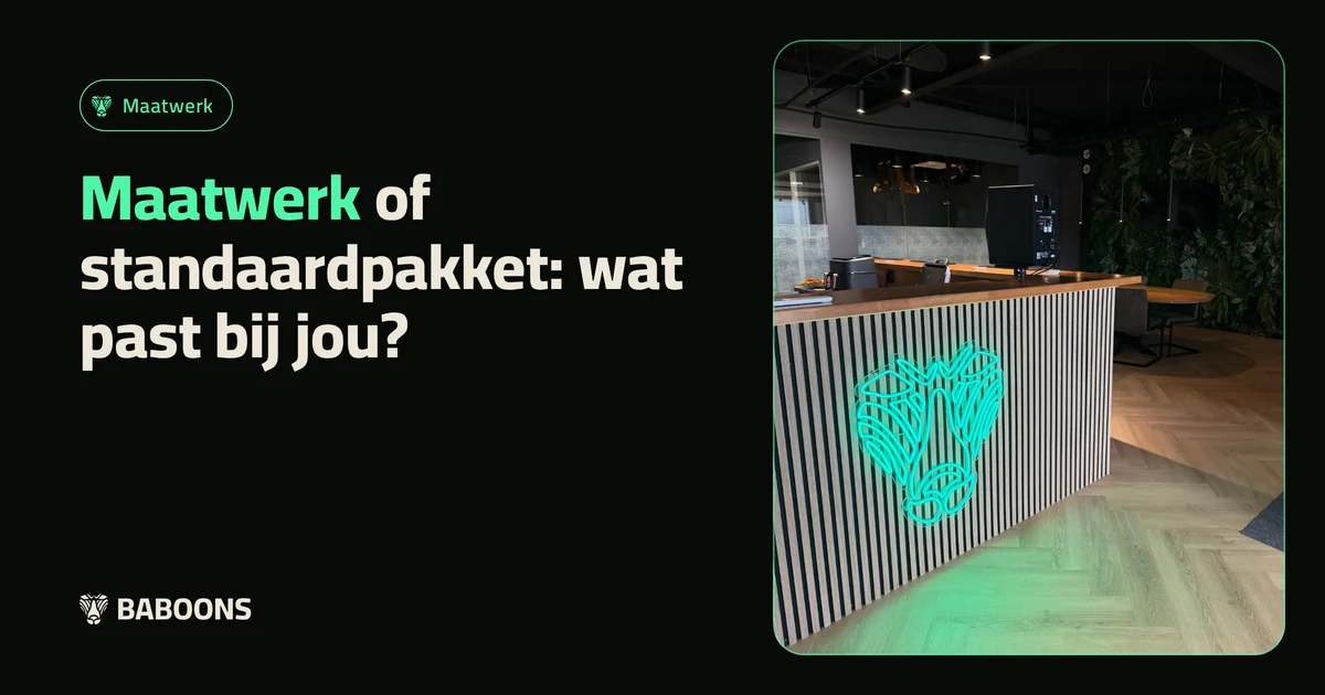 Maatwerk of standaardpakket: wat past bij jou?